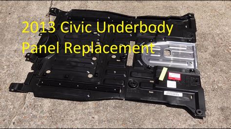 honda civic underbody plate problems